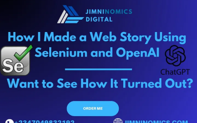 How I Made a Web Story Using Selenium and OpenAI — Want to See How It Turned Out?